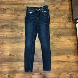 Judy Blue High Rise Dark Wash Skinny Jeans